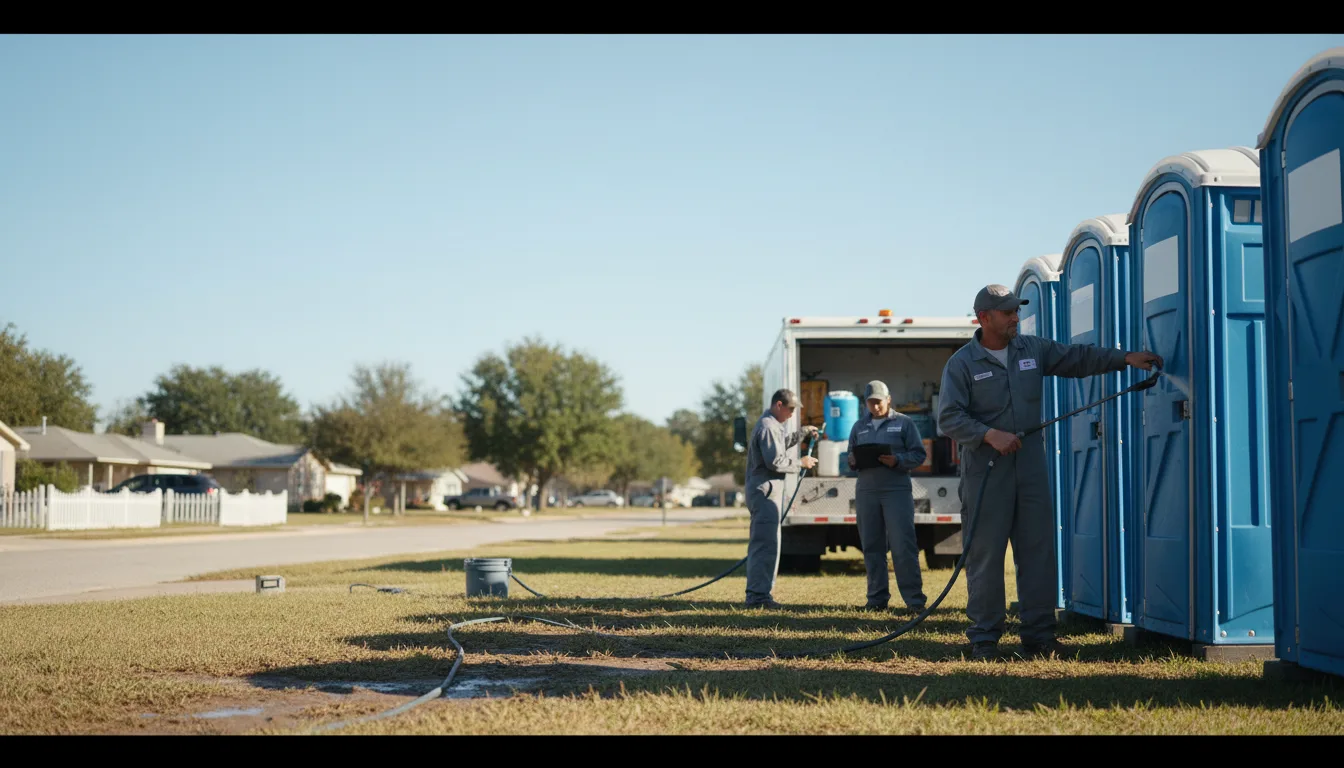 Long-Term Portable Toilet Rental in Clever, MO near me